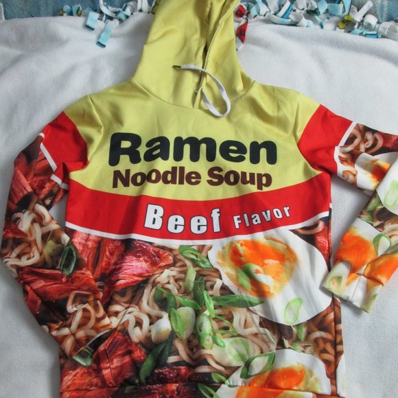 beef ramen noodle hoodie